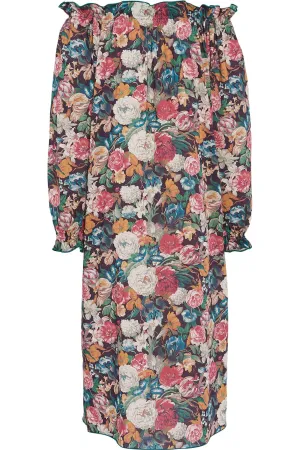 Grace Dark Floral Dress
