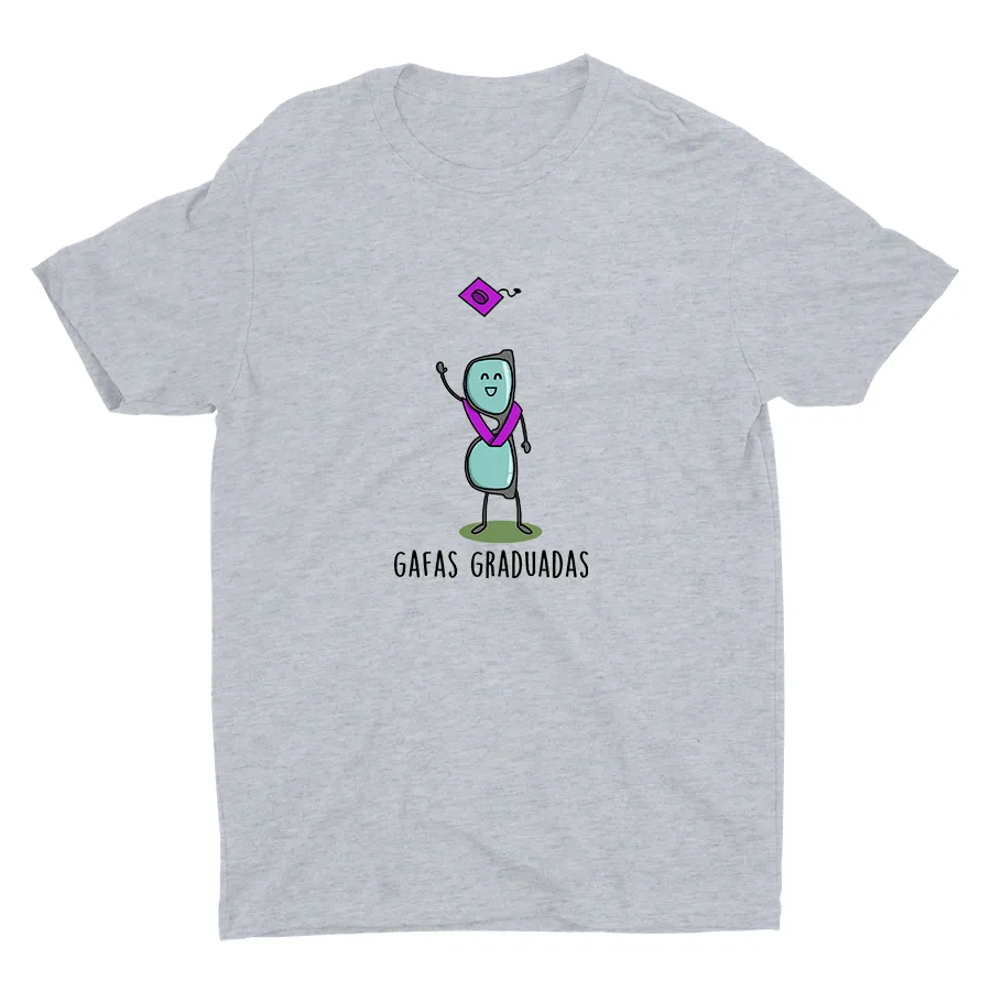 Graduation Of Glasses Cotton Tee