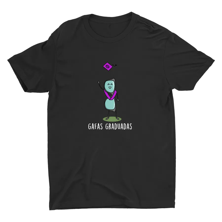 Graduation Of Glasses Cotton Tee
