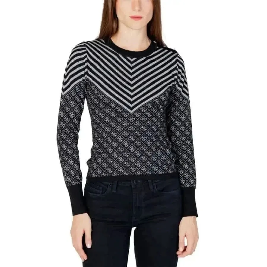 Guess Women's White Knit Sweater