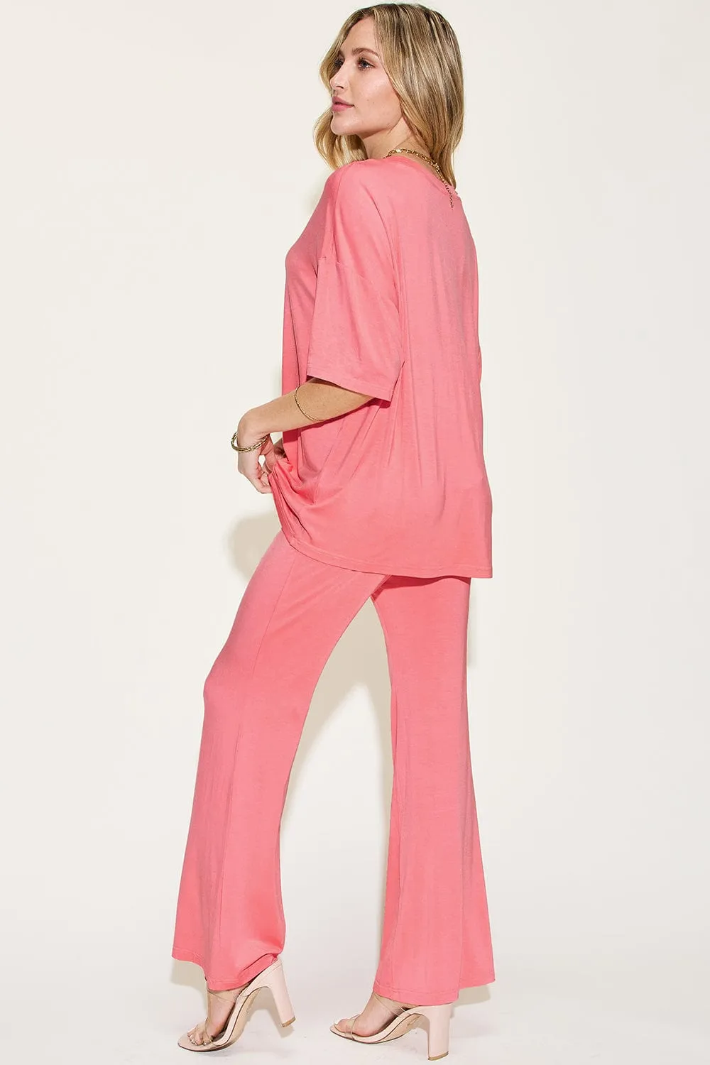 ❤️GYPSY - T-Shirt & Flare Pants Set by Basic Bae