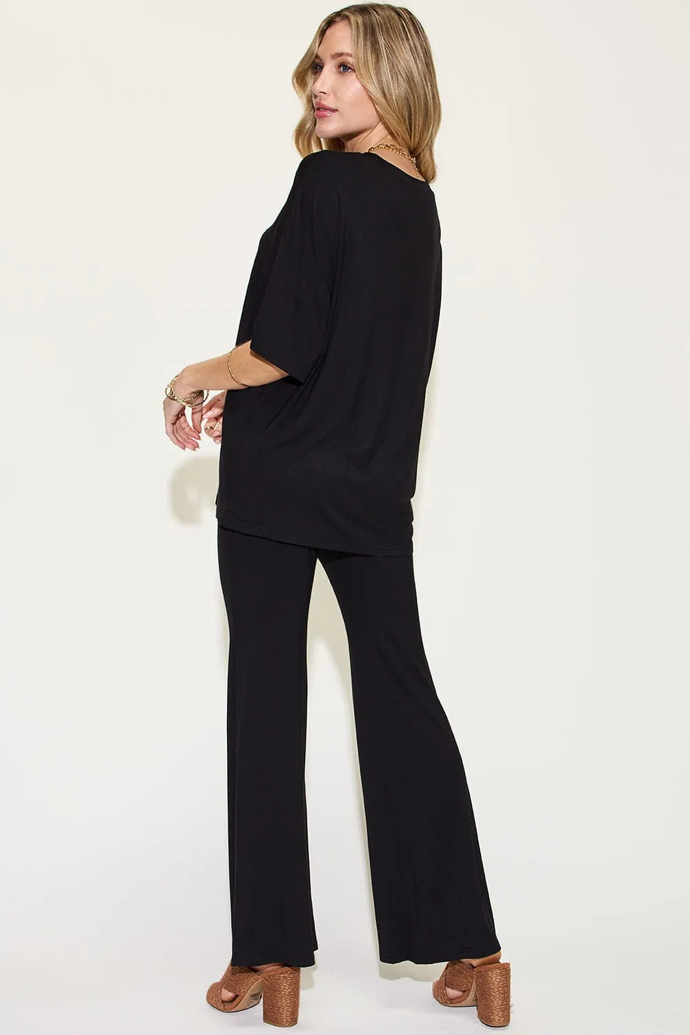 ❤️GYPSY - T-Shirt & Flare Pants Set by Basic Bae