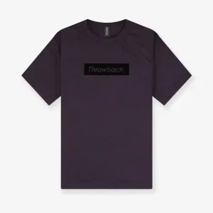 Headline Box Logo Tee - Plum