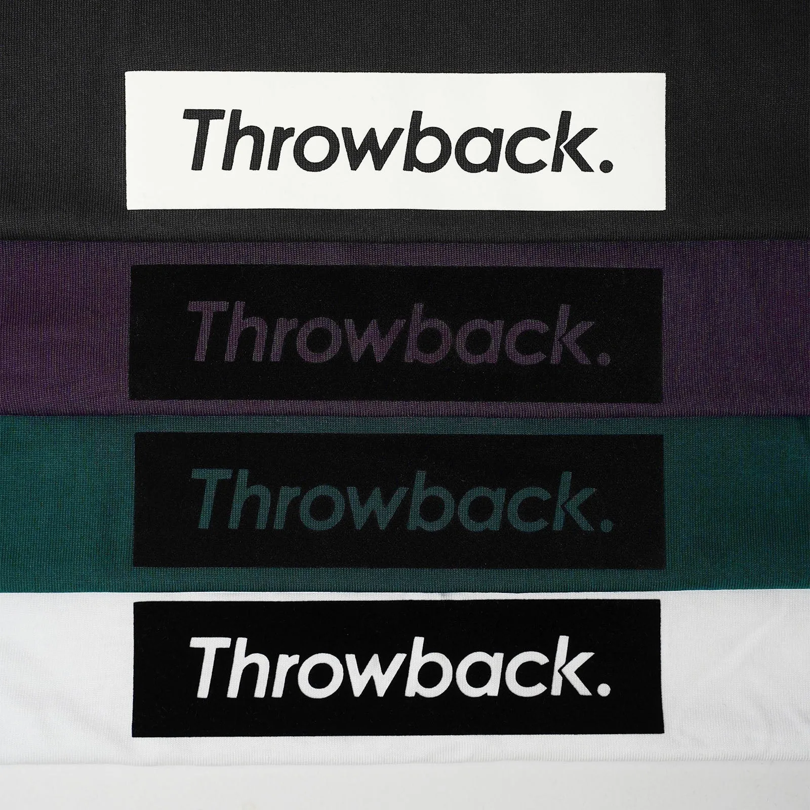 Headline Box Logo Tee - Plum