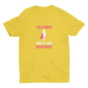 I Am A Woman Cotton Tee