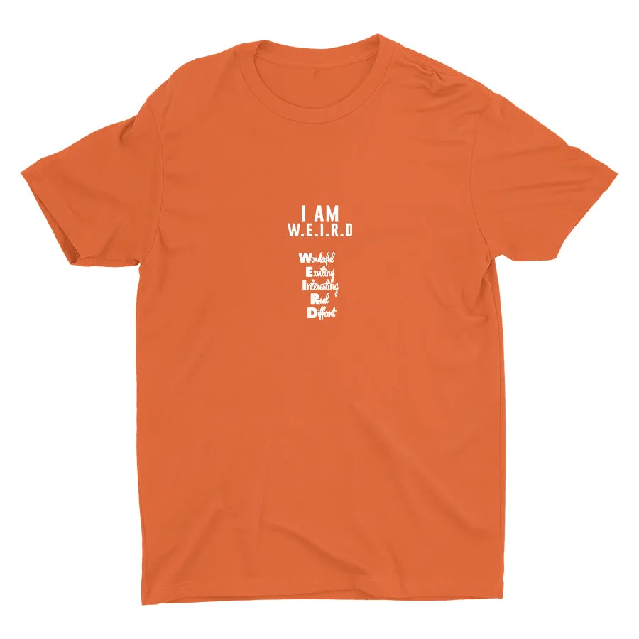 I AM W.E.I.R.D Cotton Tee