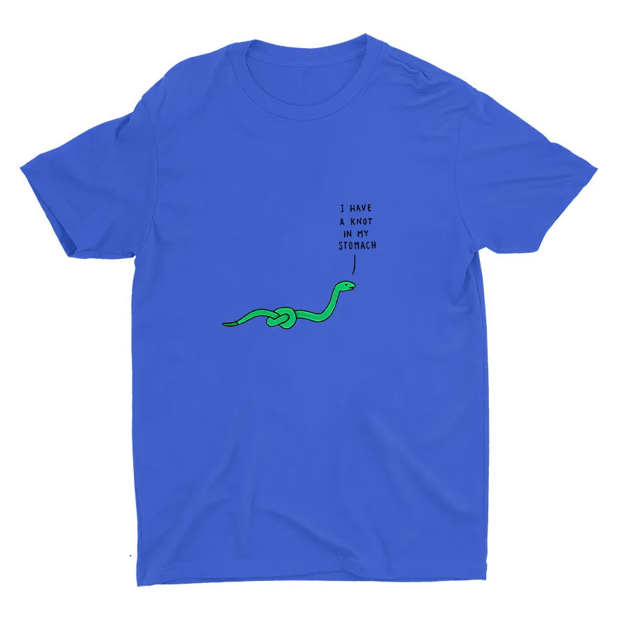I HAVE A KNOT IN MY STOMACH Cotton Tee