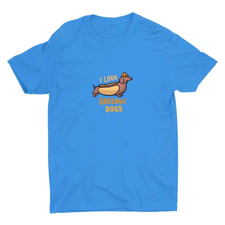 I Love Sausage Dogs Cotton Tee