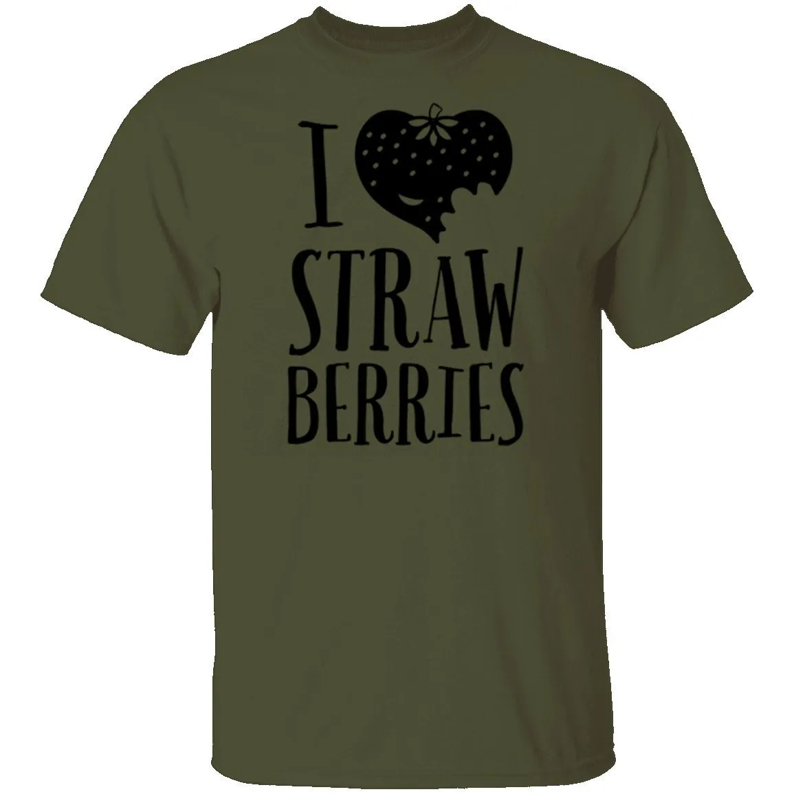 I Love Strawberries T-Shirt