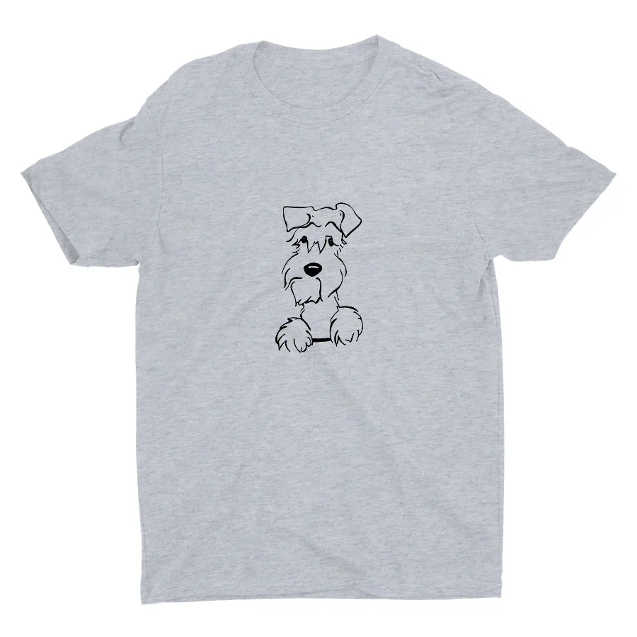I'm Just A Dog Watching You Cotton Tee