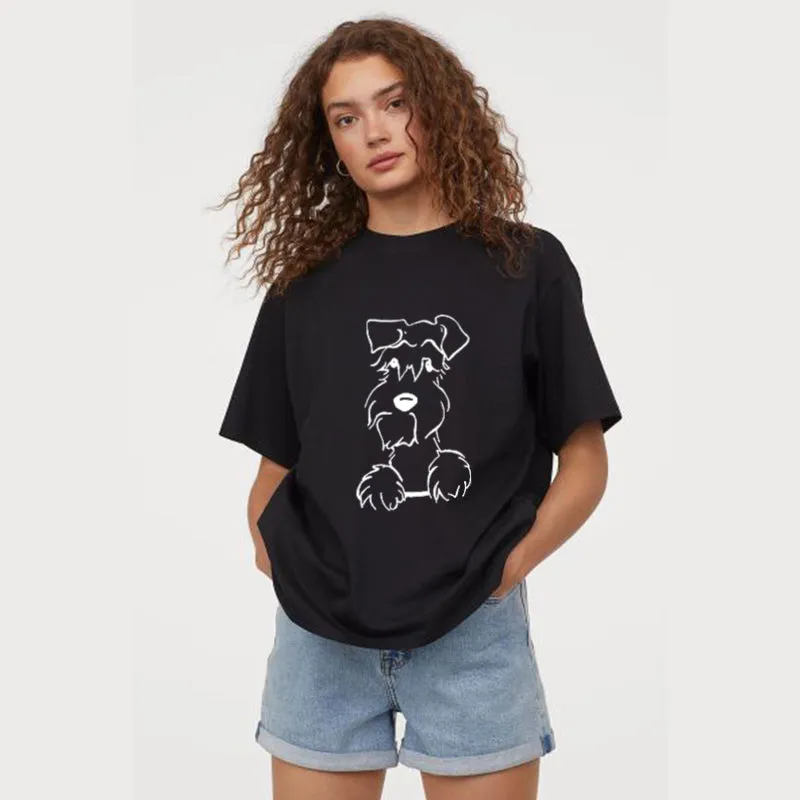 I'm Just A Dog Watching You Cotton Tee