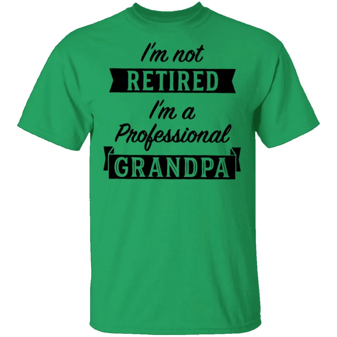I'm Not Retired I'm A Professional Grandpa T-Shirt