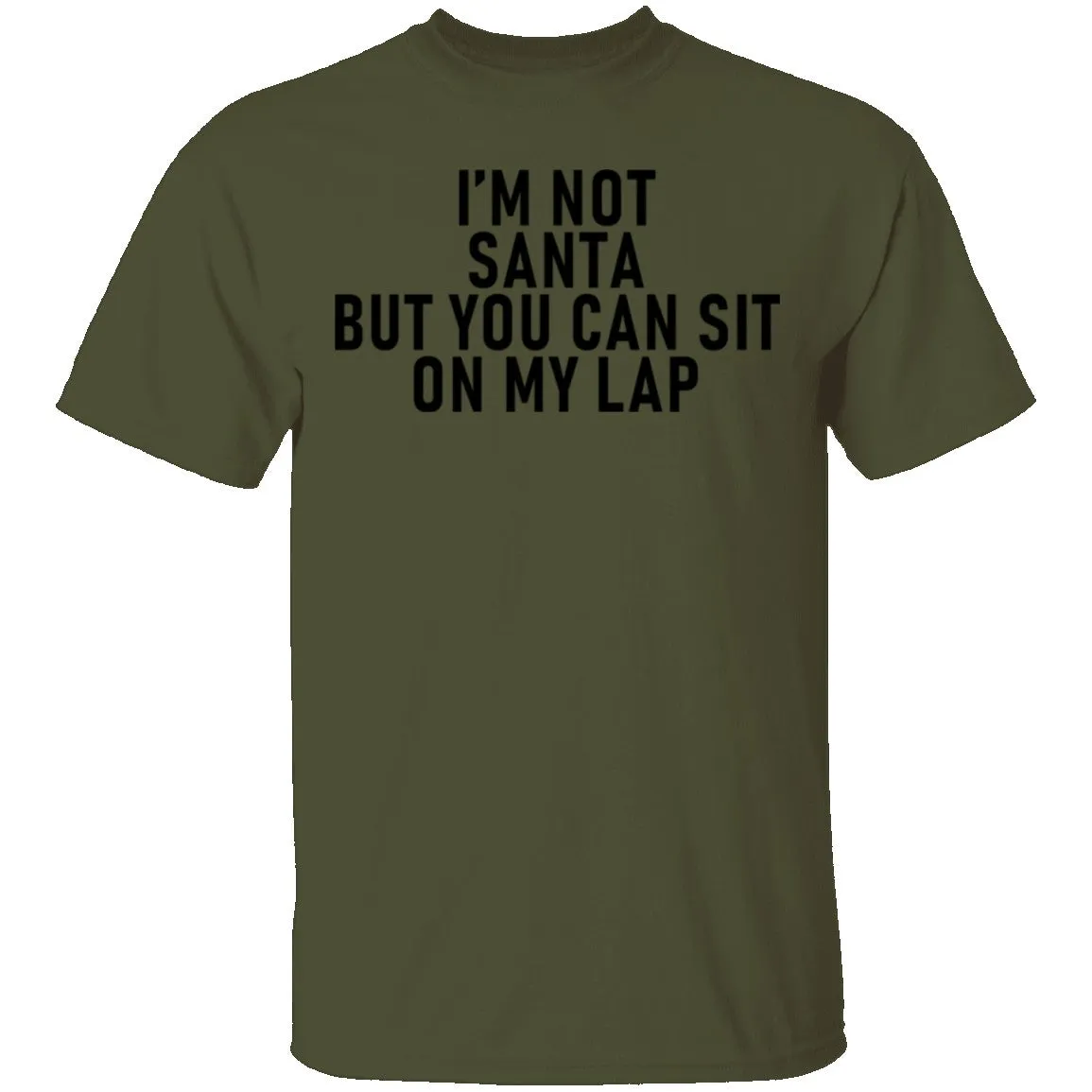 I'm Not Santa But You Can Sit On My Lap T-Shirt