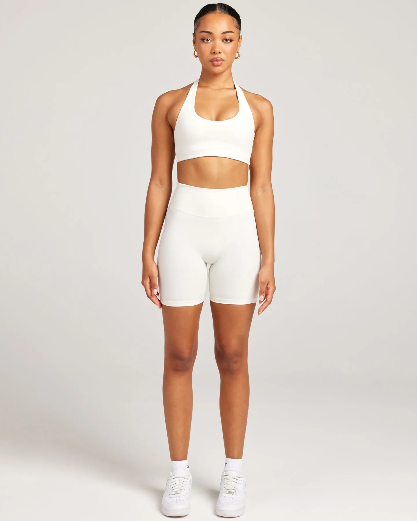 Invisible Scrunch Shorts - Vanilla Latte