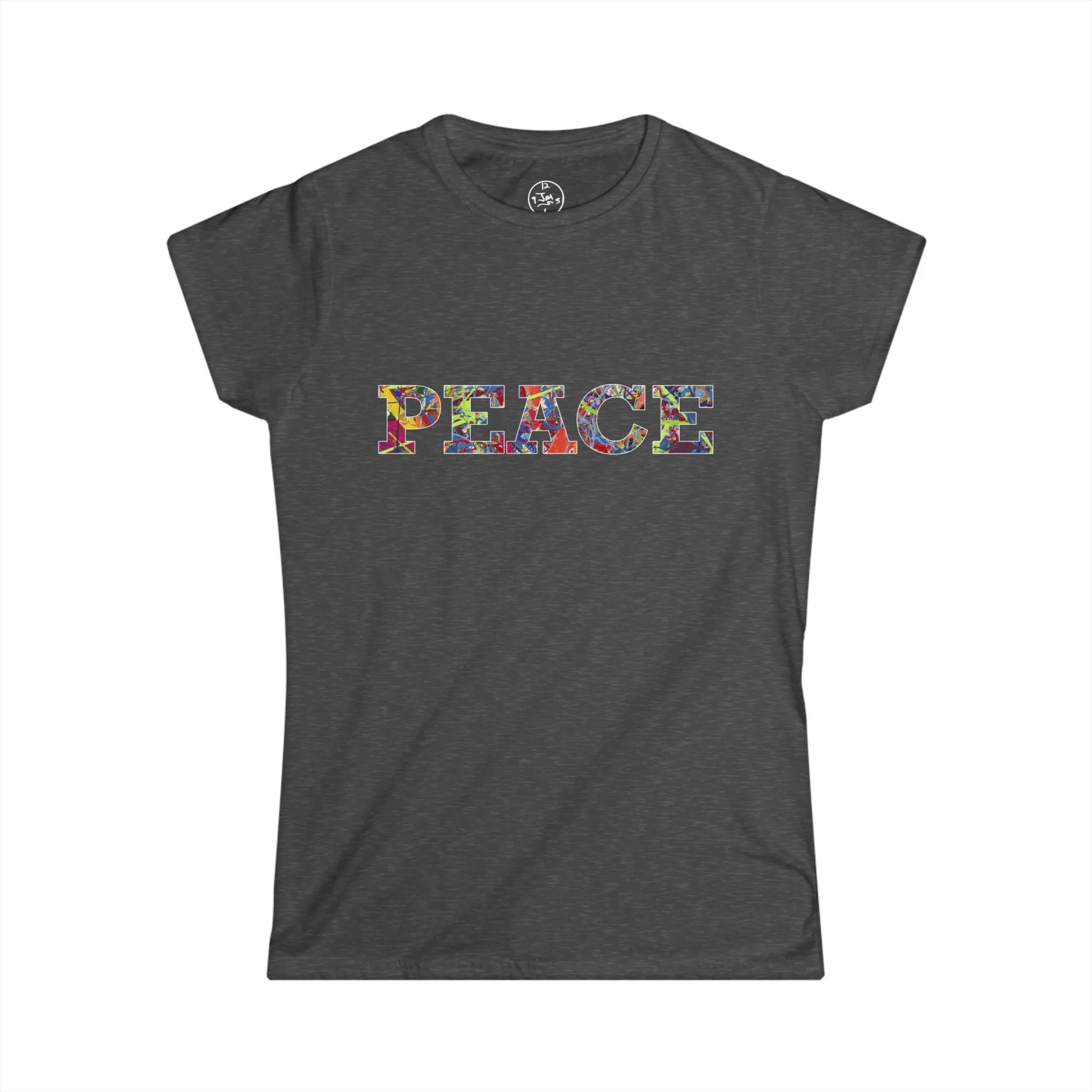 Jumper Maybach®'s Infinite Candy Quasar "PEACE" Women's Softstyle Tee