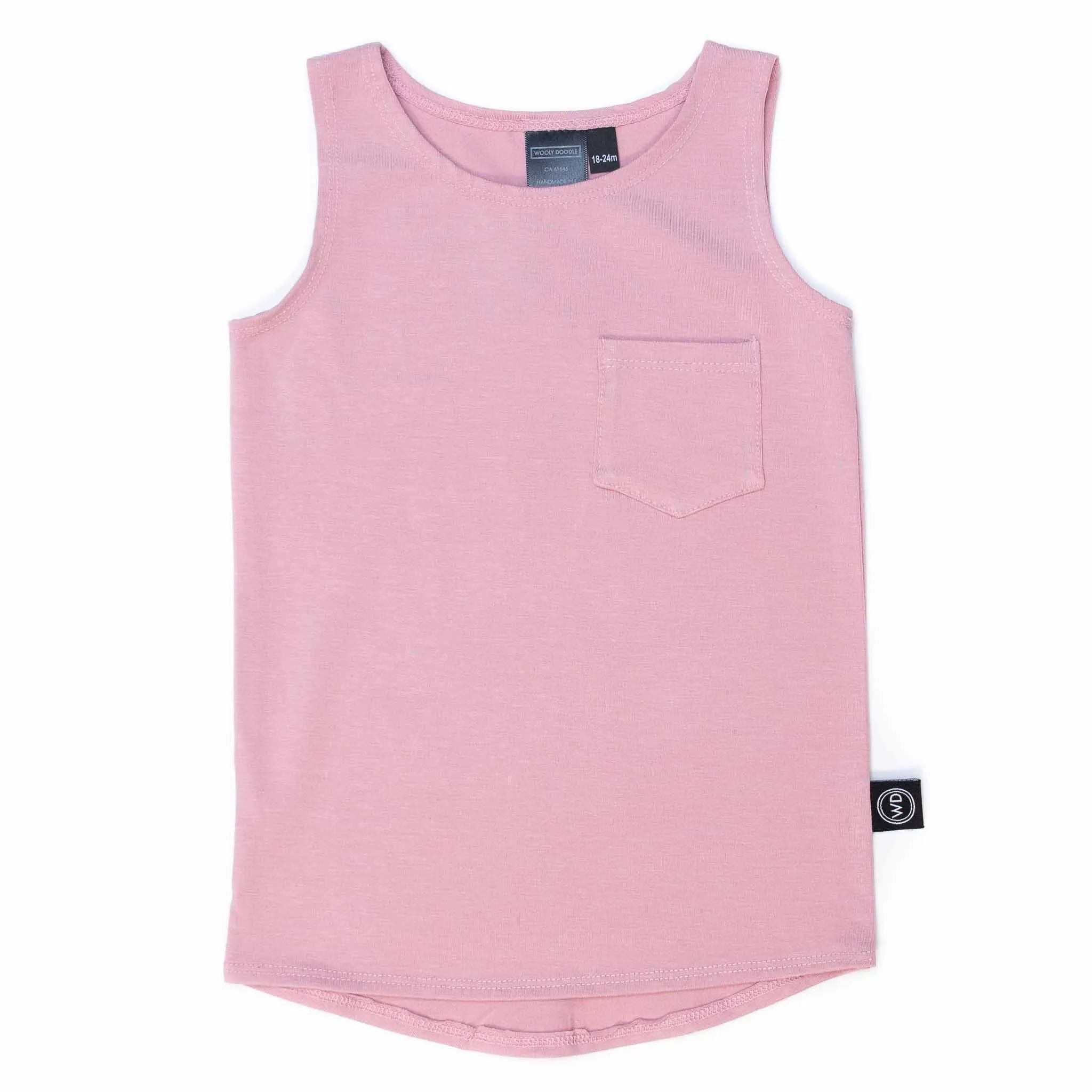 Kids Bamboo Pocket Tank