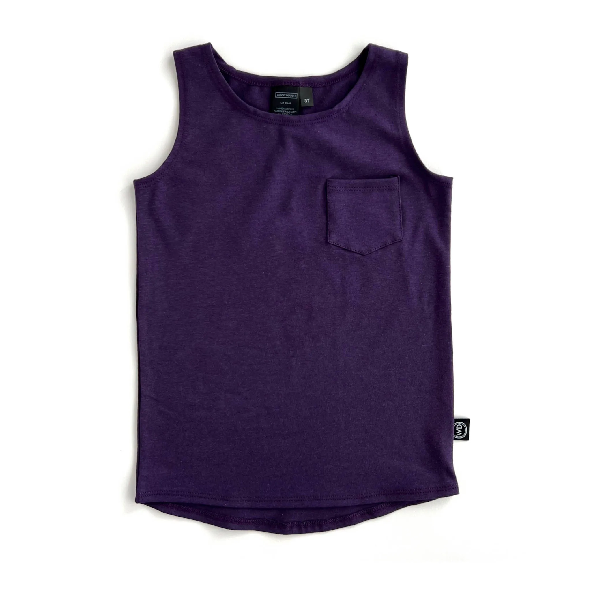 Kids Bamboo Pocket Tank