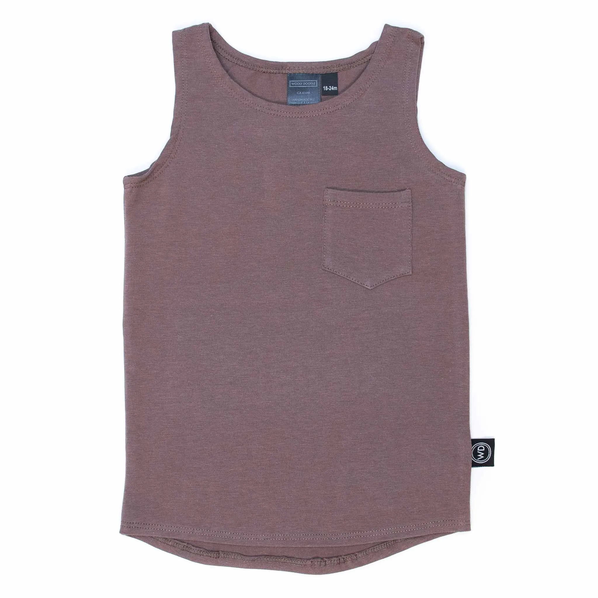 Kids Bamboo Pocket Tank