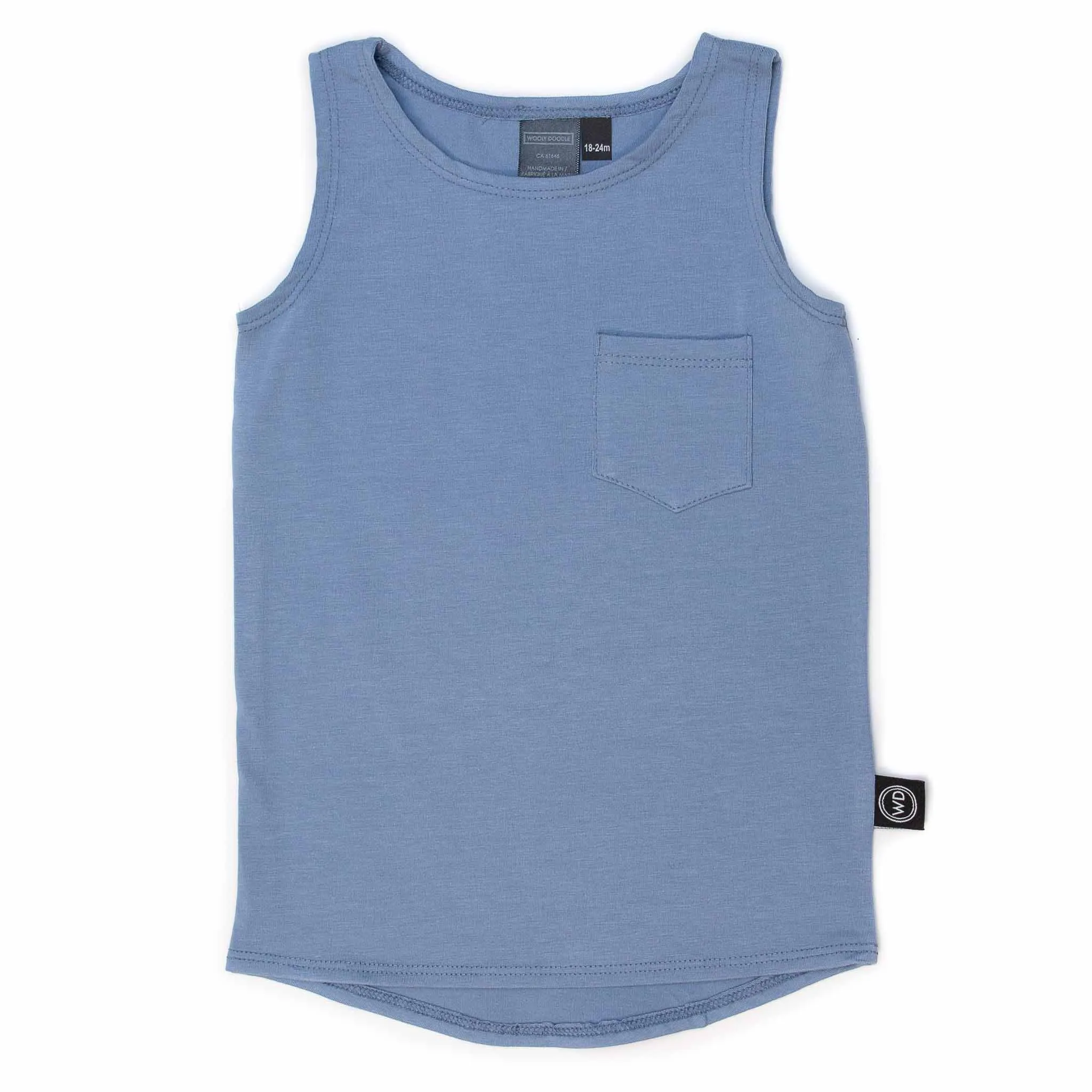 Kids Bamboo Pocket Tank