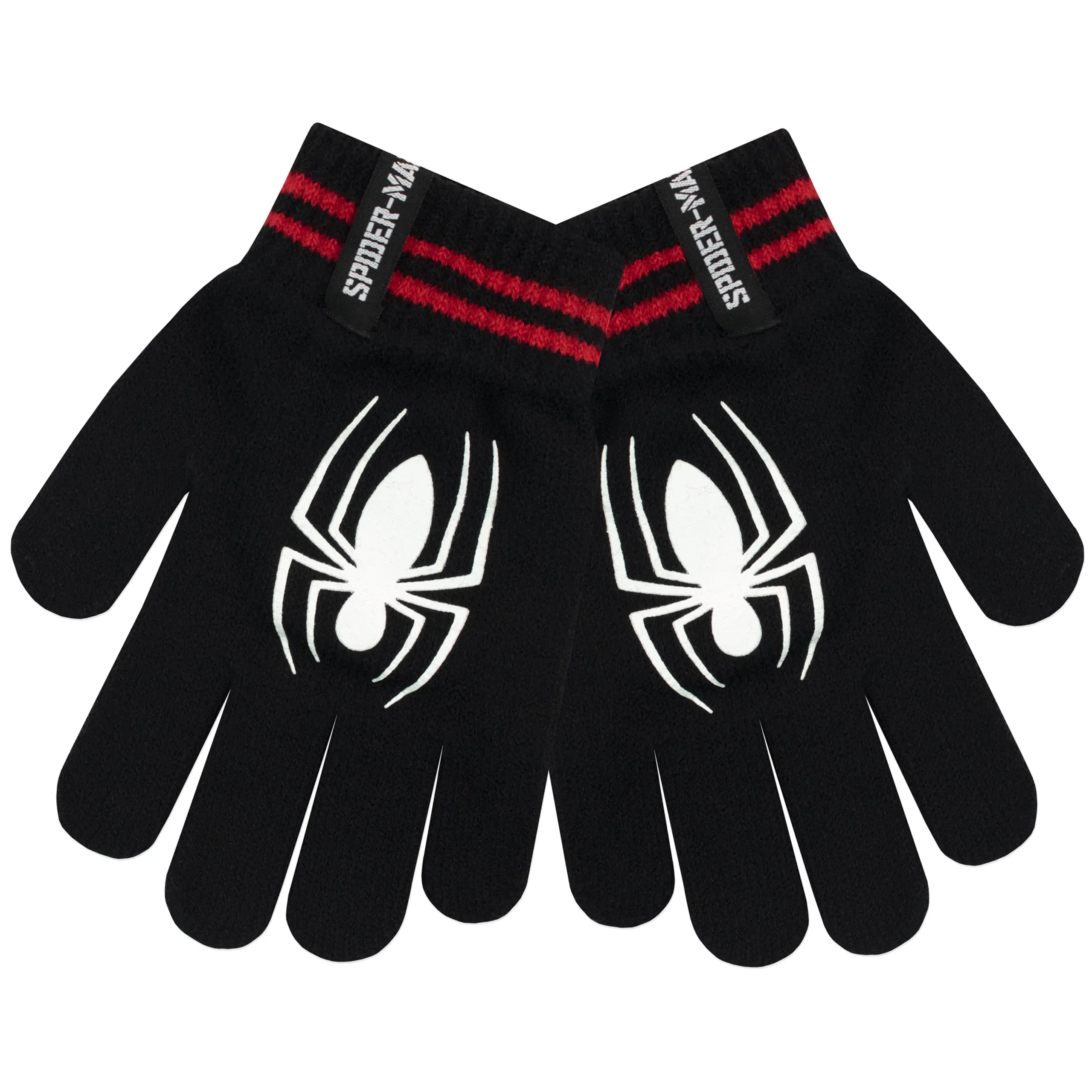 Kids Spider-Man Winter Hat and Gloves Set