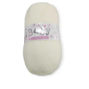 King Cole Baby Big Value 3Ply Wool Cream