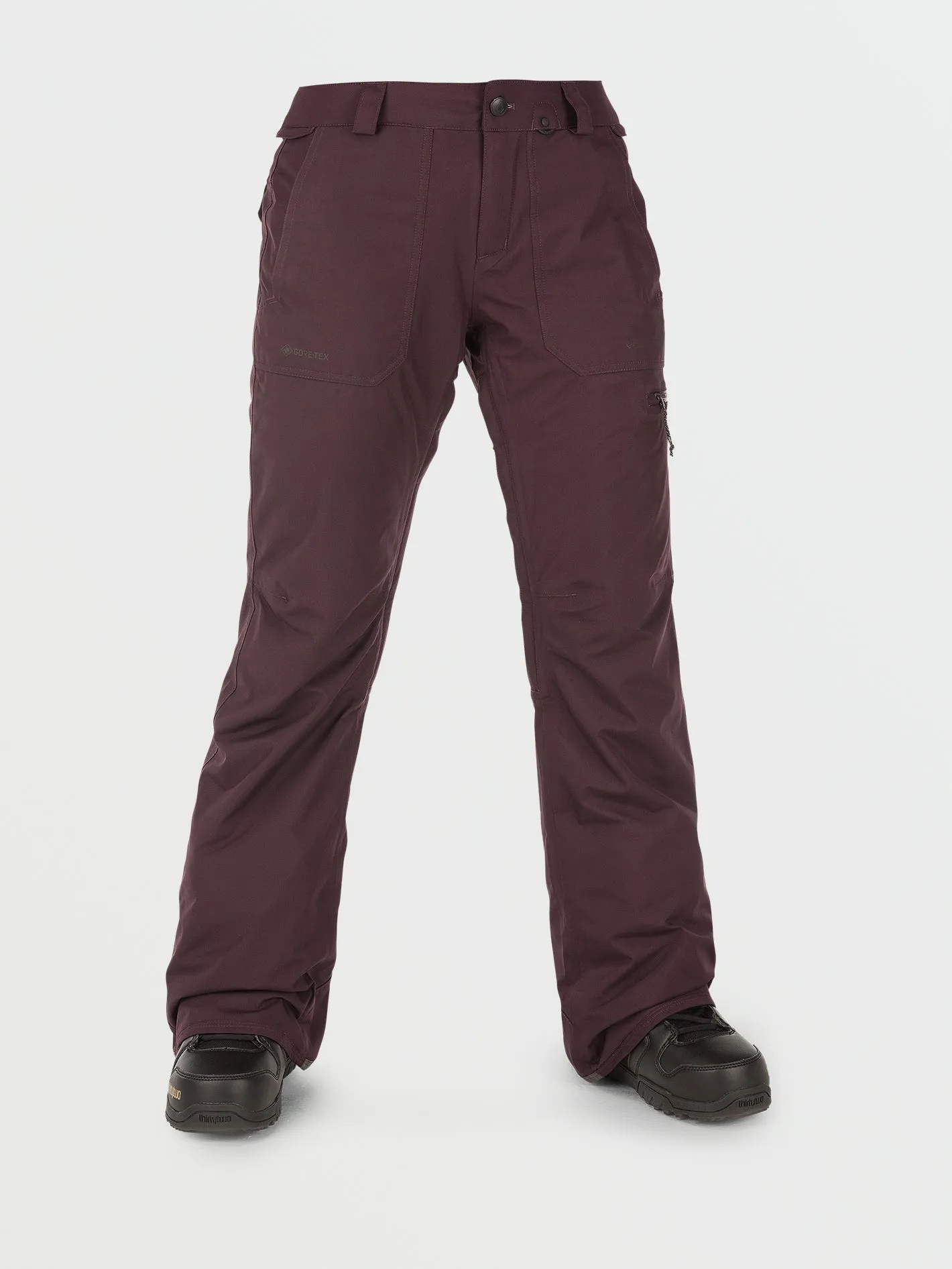 Knox Insulated Gore-Tex Trousers - Black Plum