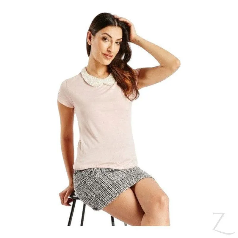 Ladies Lightweight T-Shirt | Pearly Neck | "Zia"