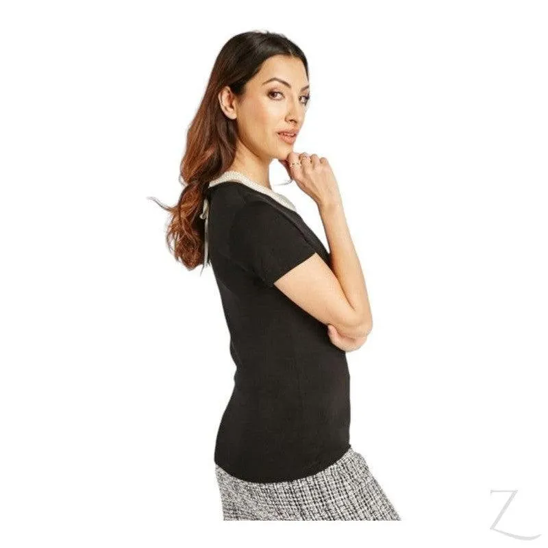 Ladies Lightweight T-Shirt | Pearly Neck | "Zia"