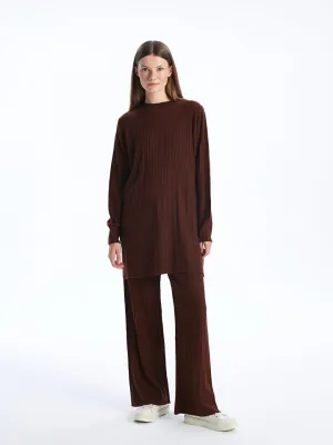 LC WAIKIKI Waist Wide Wide Paça Women'S Triko Pants