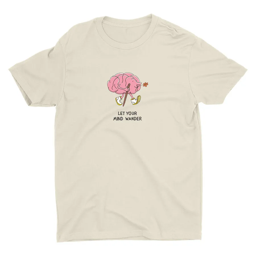 Let Your Mind Wander Cotton Tee