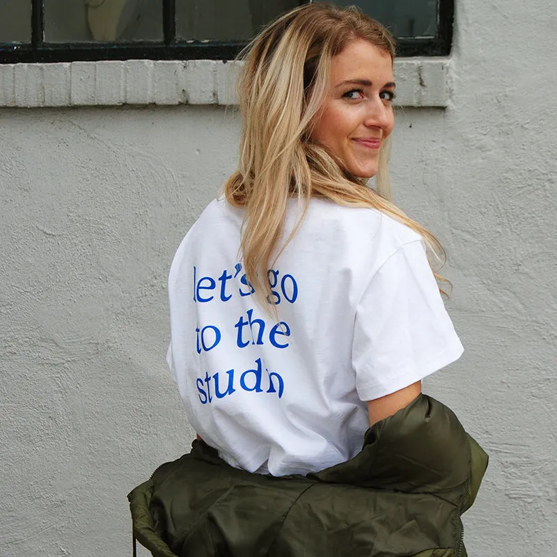 Let's Go to the Studio Cropped Tee