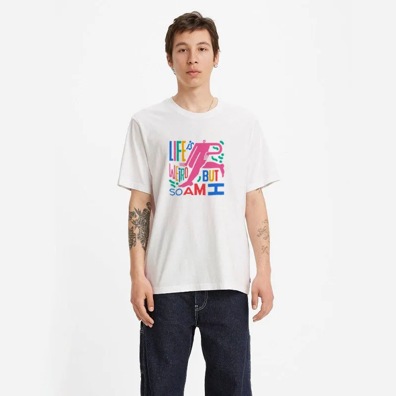 Life Is Weird Cotton Tee