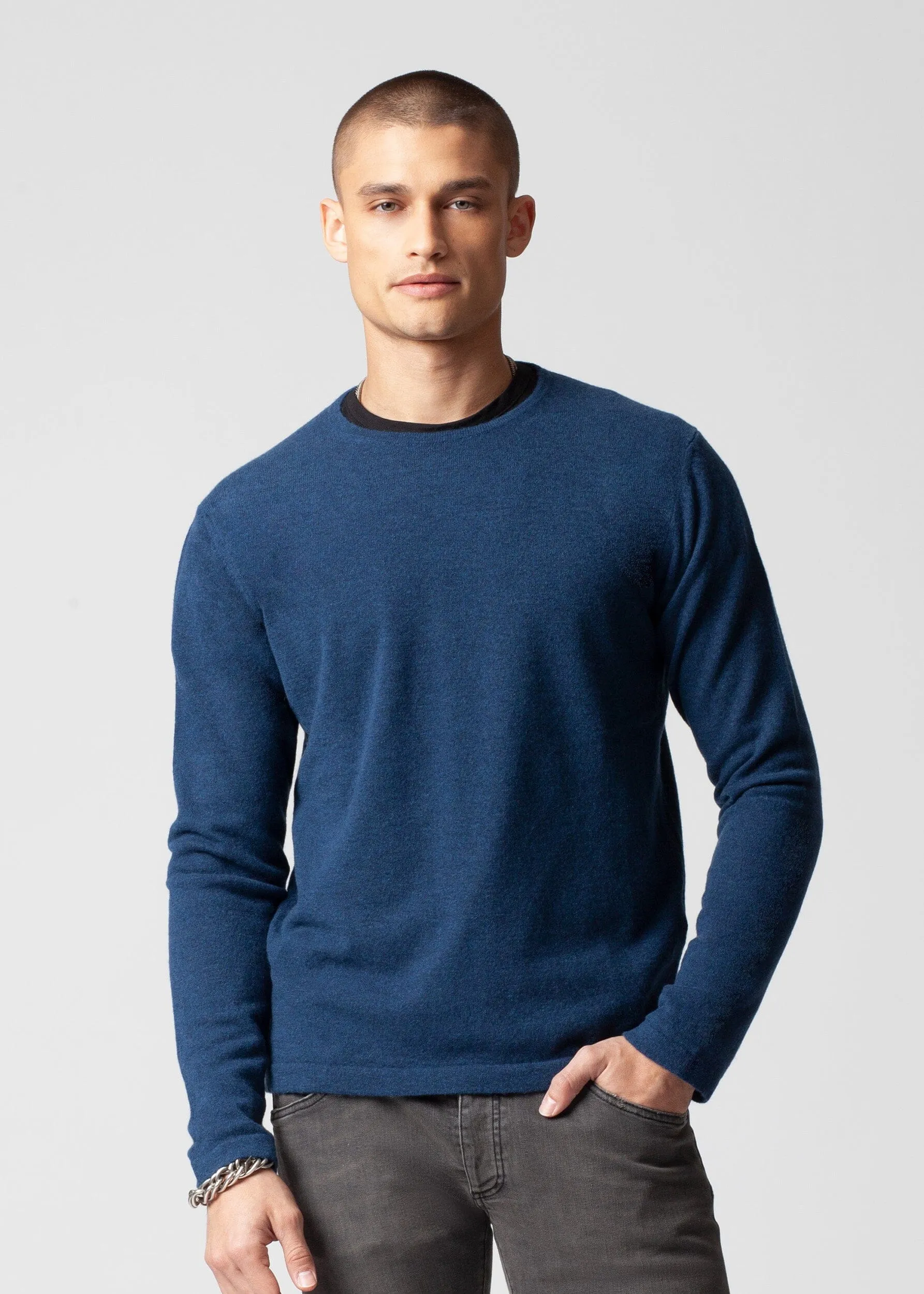 LIGHTWEIGHT CREWNECK SWEATER