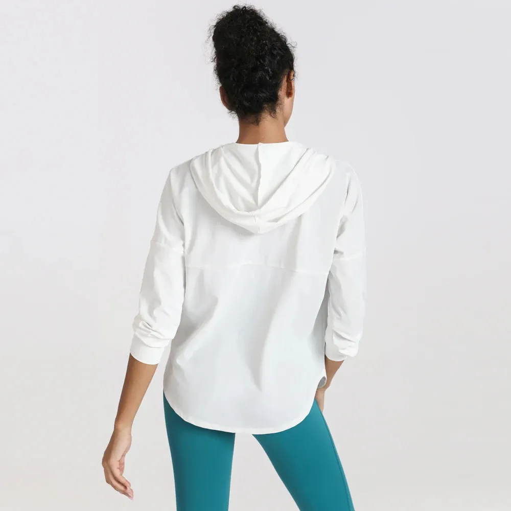 Lightweight Full Zip Hooded Jacket