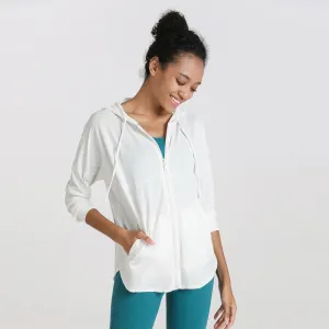 Lightweight Full Zip Hooded Jacket