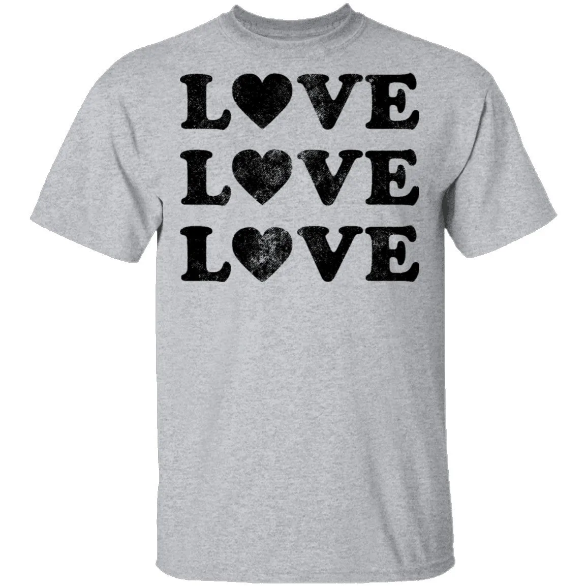 Love Love Love Hearts T-Shirt