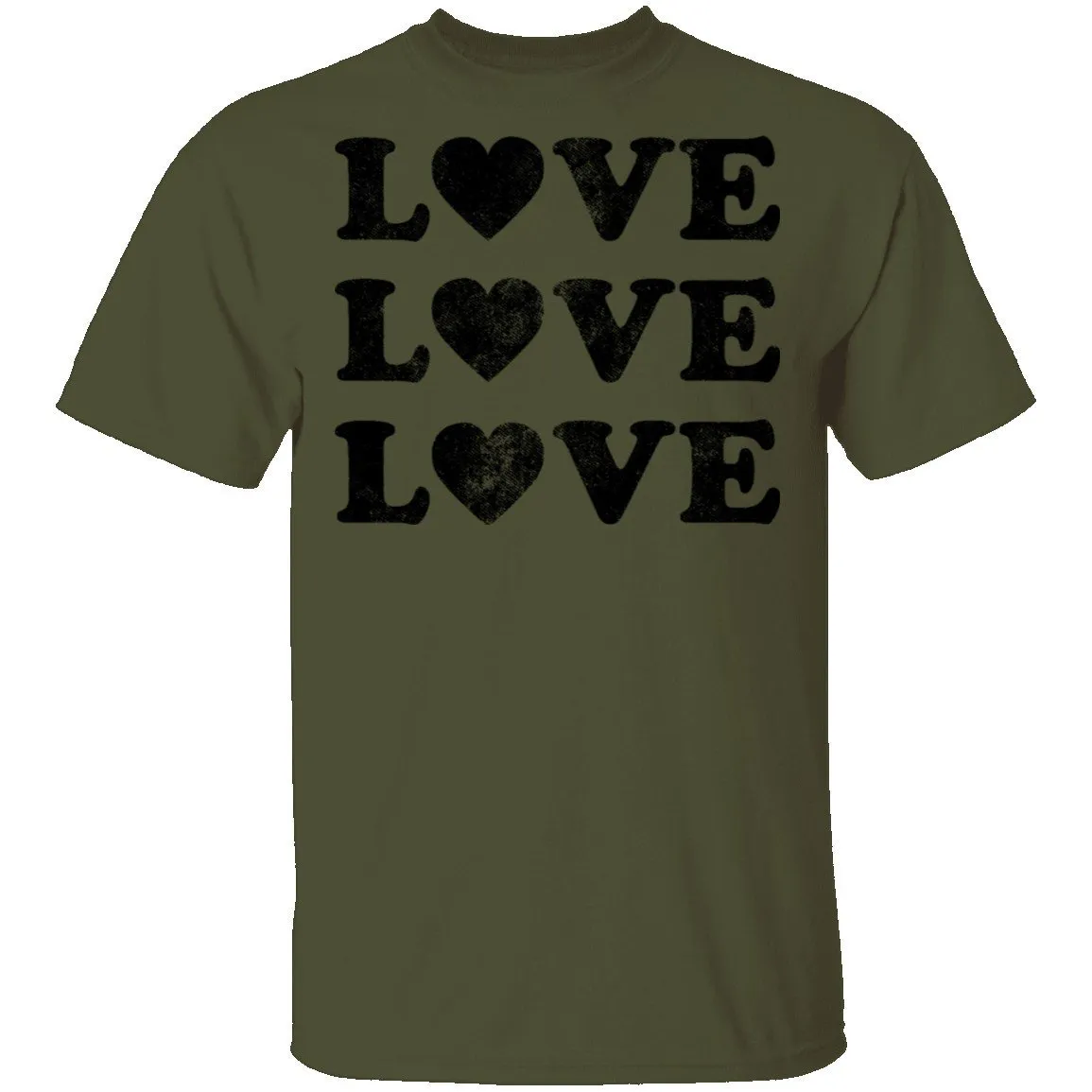 Love Love Love Hearts T-Shirt