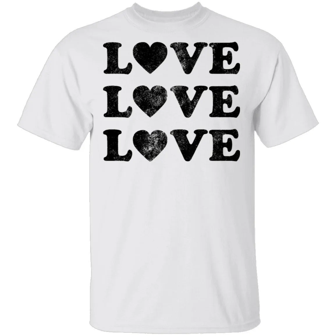 Love Love Love Hearts T-Shirt