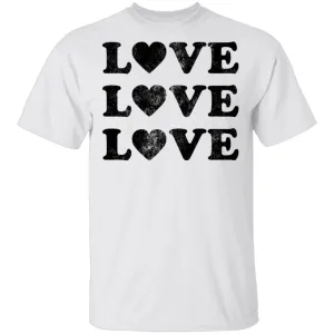 Love Love Love Hearts T-Shirt