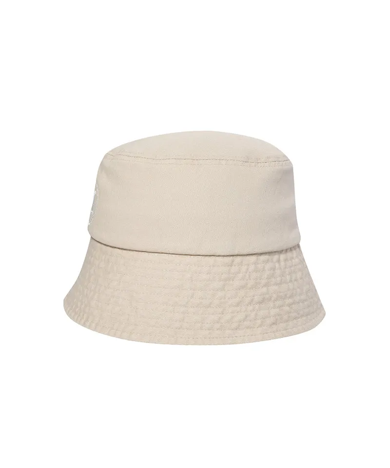 Monday Flow Cotton Bucket Hat - Beige