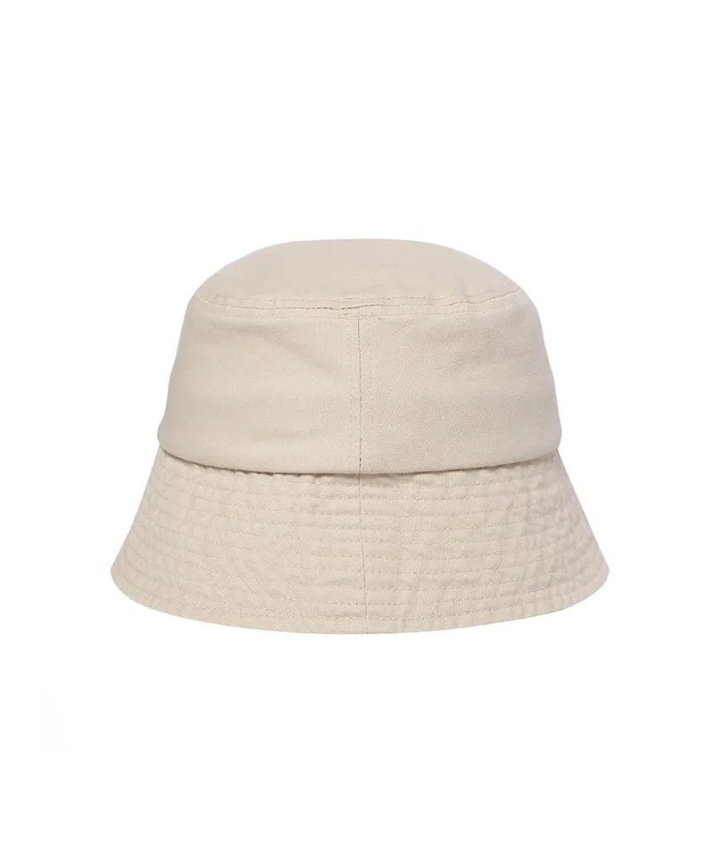 Monday Flow Cotton Bucket Hat - Beige