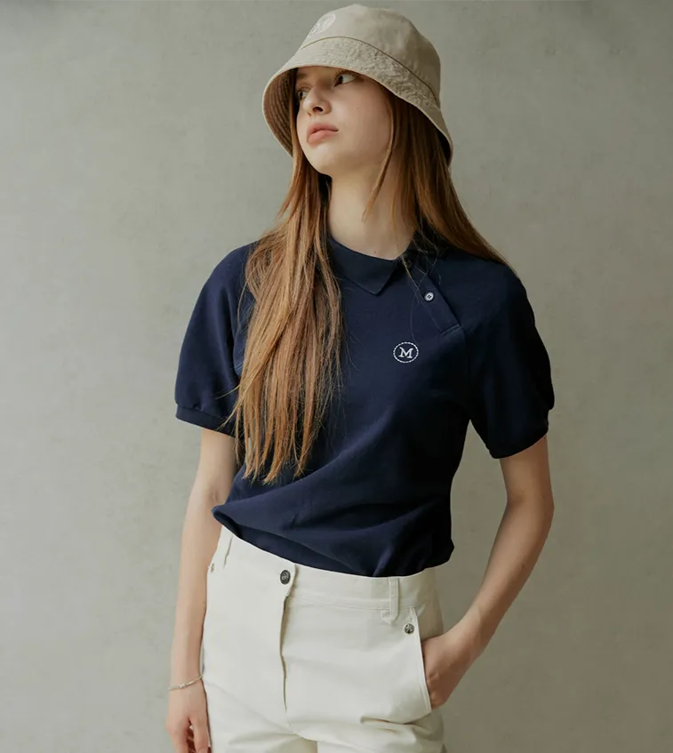Monday Flow Cotton Bucket Hat - Beige