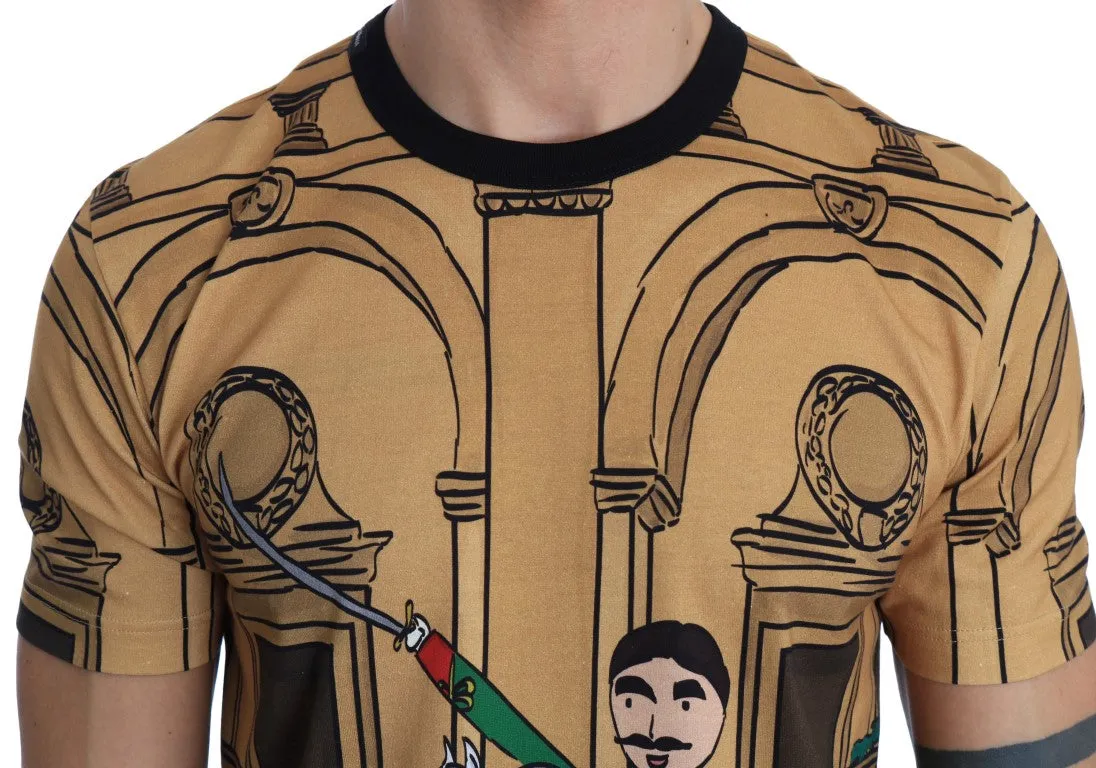Multicolor Cotton Crewneck T-Shirt