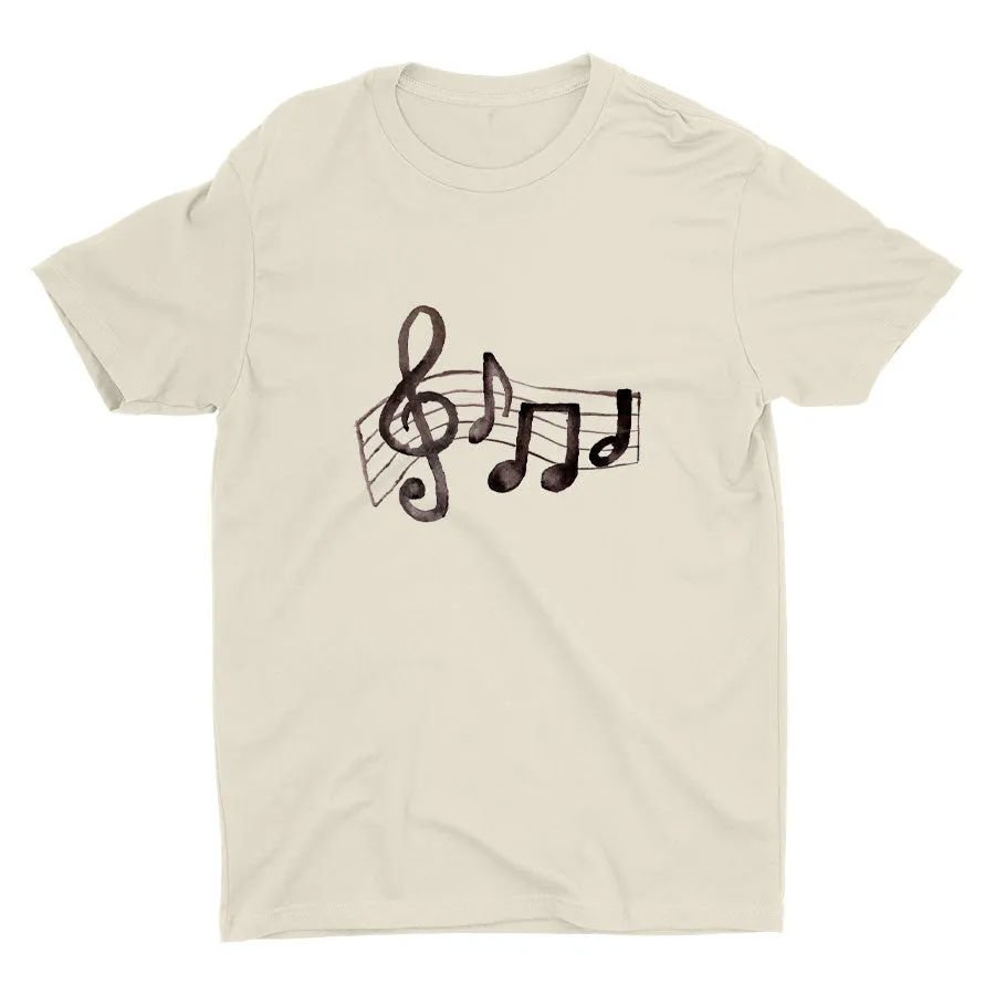 Music Note Cotton Tee