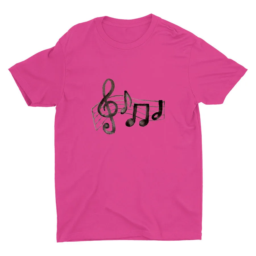 Music Note Cotton Tee