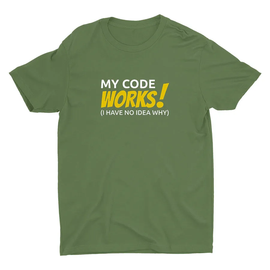 My Code Works Cotton Tee