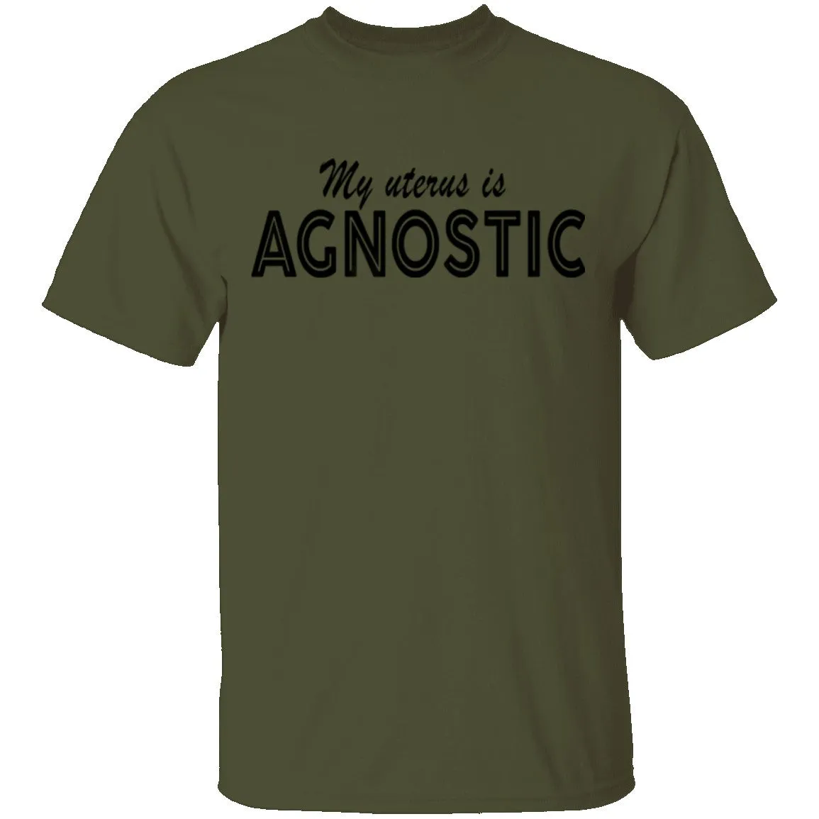 My Uterus Is Agnostic T-Shirt