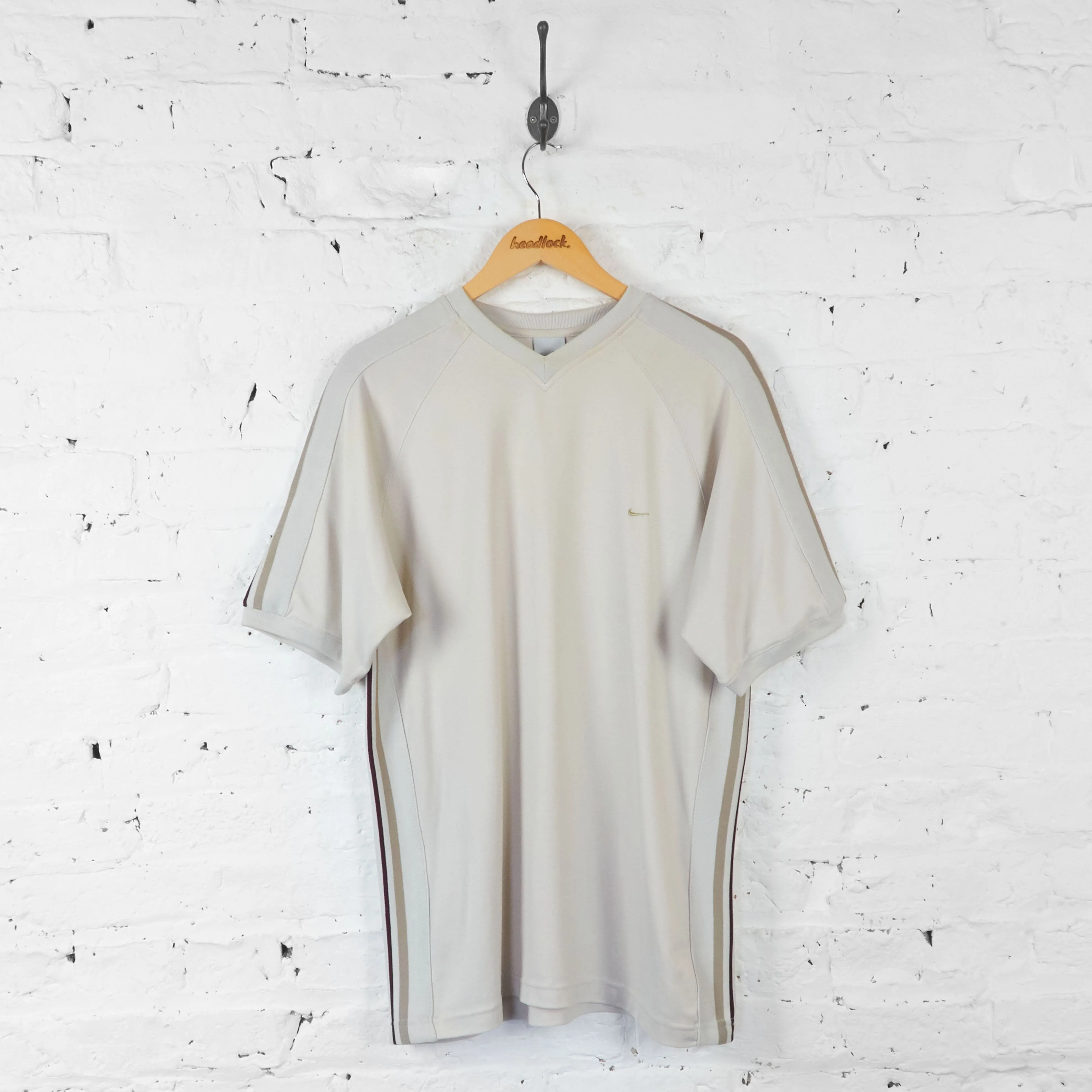 Nike Sports T Shirt - Beige - L