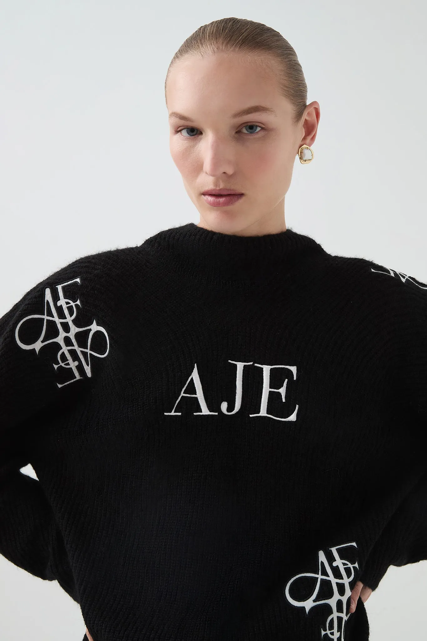 Nola Logo Knit Jumper