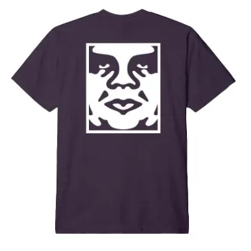 Obey bold icon heavyweight tee Plum perfect Tee